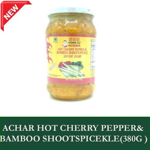 ACHAR HOT CHERRY PEPPER& BAMBOO SHOOTSPICEKLE(380G )