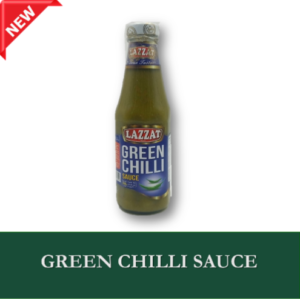 GREEN CHILLI SAUCE(LAZZAT) 300G (5BOTTLE BUNDLE SALE)