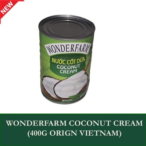 WONDERFARM COCONUT CREAM (400G ORIGN VIETNAM)