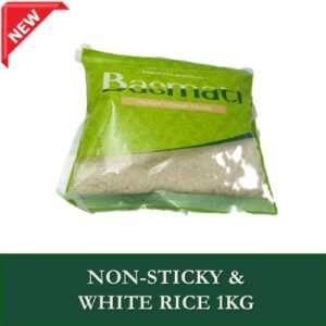 NON-STICKY & WHITE RICE 1KG